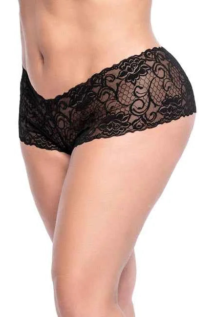 CT Lingerie plus size lace boyshorts - Sexy Comfort
