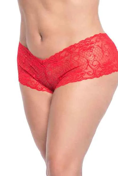CT Lingerie plus size lace boyshorts - Sexy Comfort