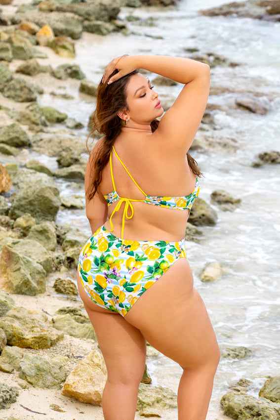 CT Lingerie Helena Sexy Citrus Print Bikini Plus Size Swimwear