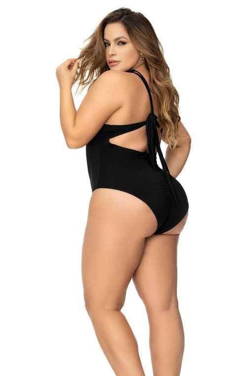 CT Lingerie Janie Sexy Black One Piece Swimsuit Plus Size