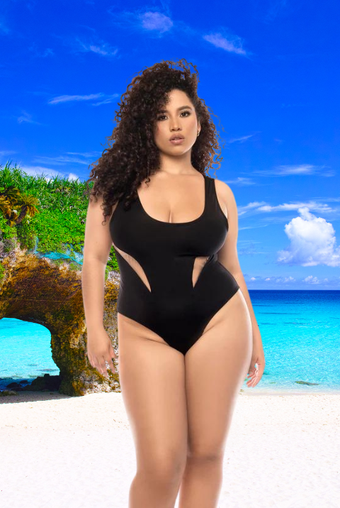 CT Lingerie Plus Size Passion Classic One Piece Swimsuit