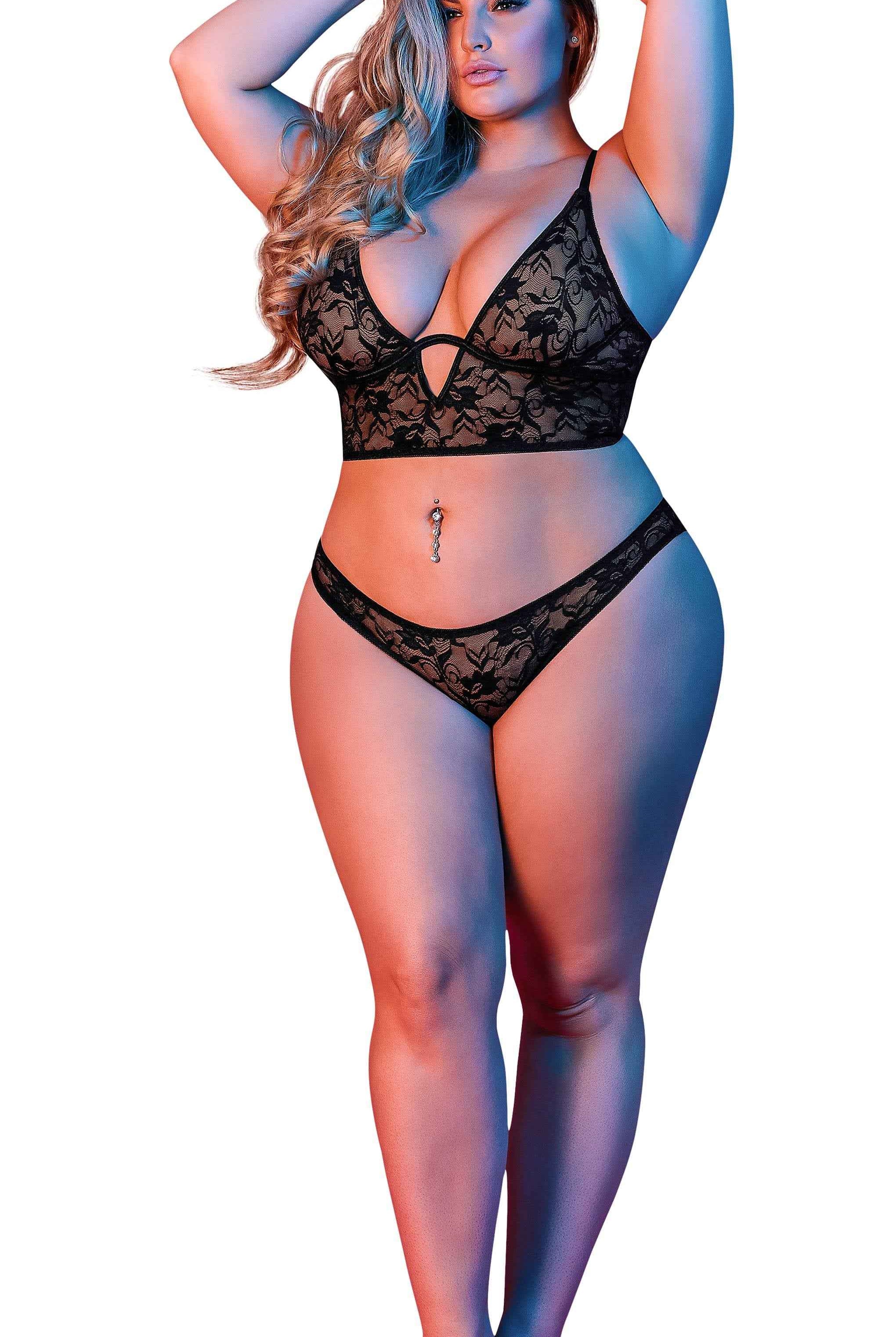 CT Lingerie Clearance Jade Plus Size Lingerie Set