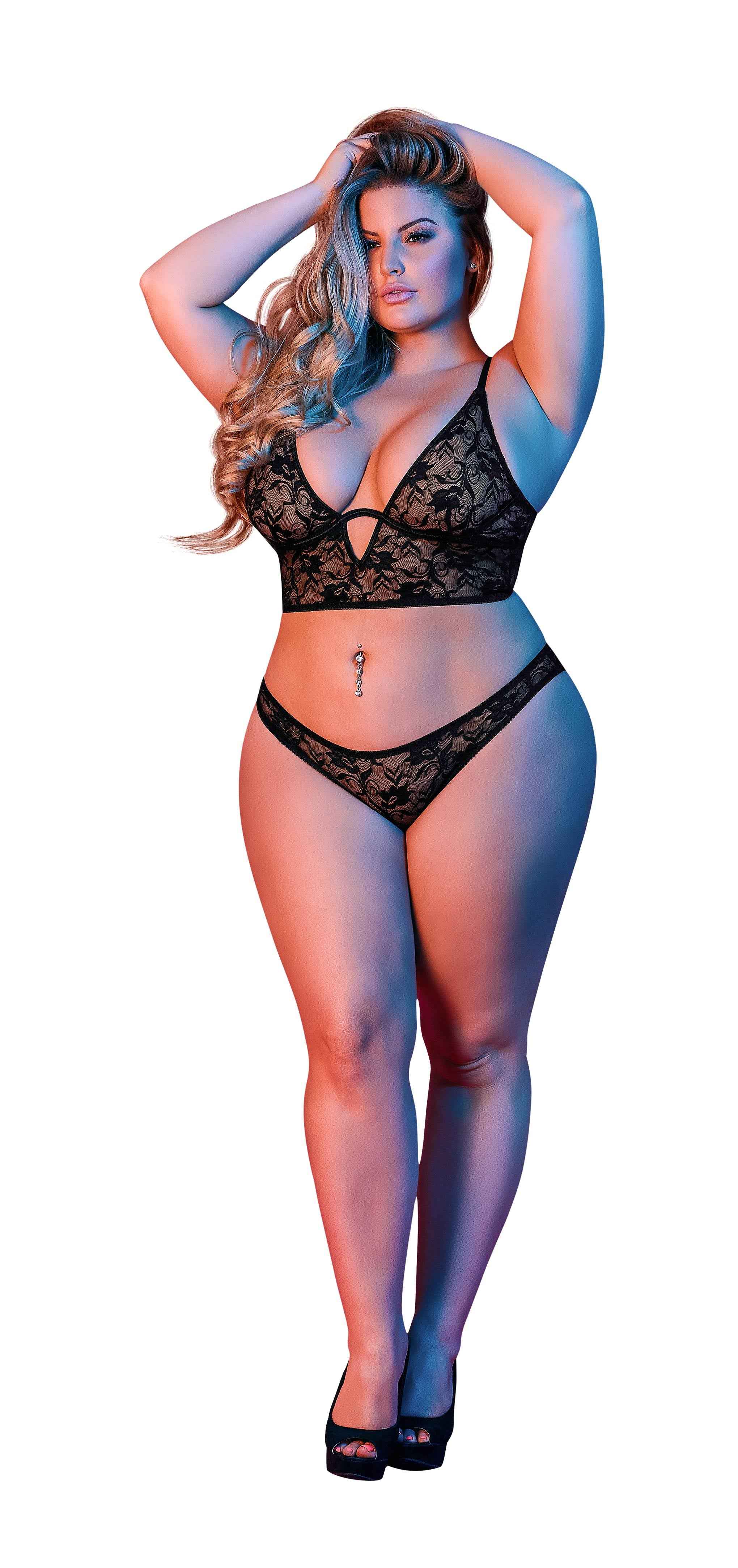 CT Lingerie Clearance Jade Plus Size Lingerie Set