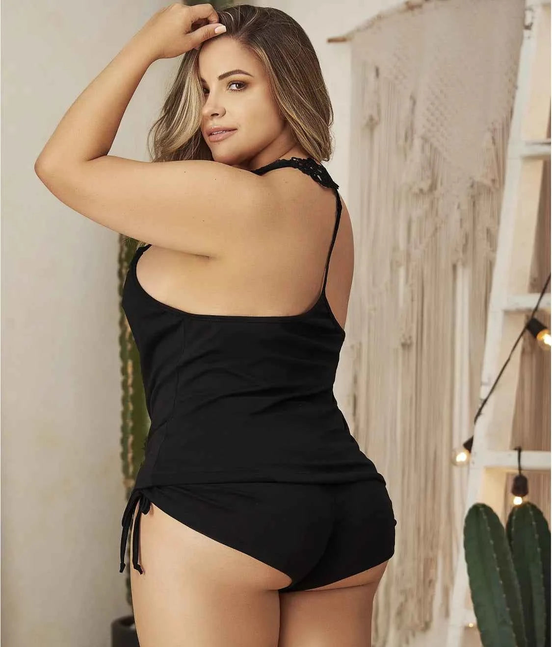 CT Lingerie Clearance: plus size red lingerie set Sexy Cami