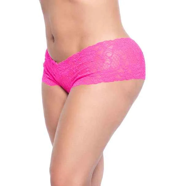 CT Lingerie plus size lace boyshorts - Sexy Comfort