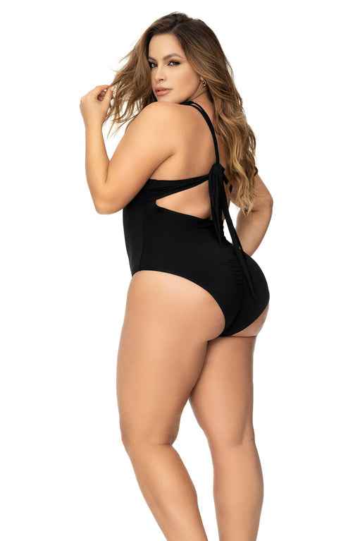 CT Lingerie Janie Sexy Black One Piece Swimsuit Plus Size