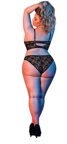 JADE BRALETTE & LACE PANTY MagicSilk